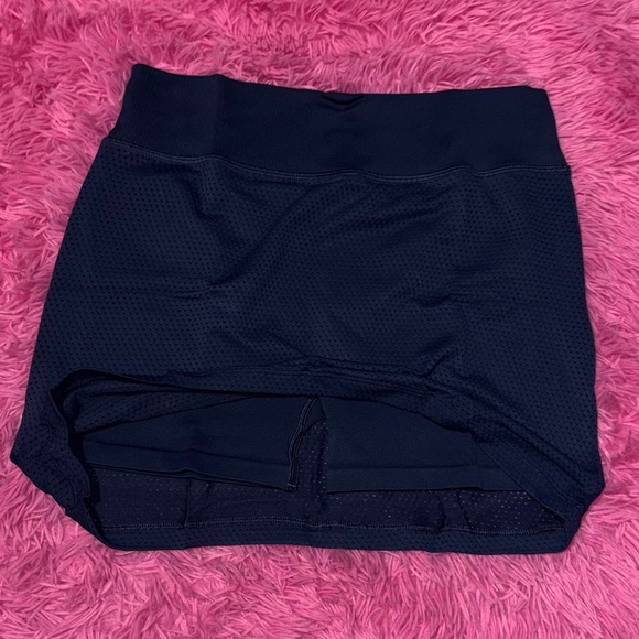 PINK Seamless Mini Midnight Navy Skort Women Size Medium - Picture 3 of 11